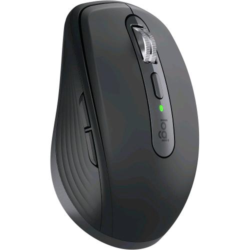 LOGITECH MX ANYWHERE 3S FOR BUSINESS MOUSE WIRELESS MANO DESTRA RF + BLUETOOTH CLICK SILENZIOSO 8K DPI SCORRIMENTO MAGSPEDD GRAFITE