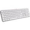 LOGITECH MX KEYS S TASTIERA WIRELESS BLUETOOTH PROFILO BASSO TASTI PROGRAMMABILI LAYOUT ITALIANO QWERTY USB-C GRIGIO CHIARO