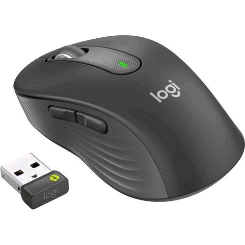 LOGITECH SIGNATURE M650 M FOR BUSINESS MOUSE OTTICO WIRELESS 2.4GHz 5 PULSANTI 4.000 DPI MANO DESTRA GRAFITE