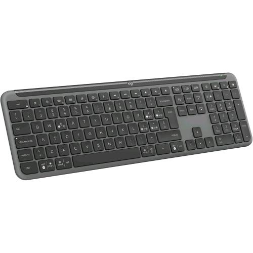 LOGITECH SIGNATURE SLIM K950 TASTIERA WIRELESS USB + BLUETOOTH SWITCH TRA DISPOSITIVI, DIGITAZIONE SILENZIOSA LAYOUT ITALIANO GRAFITE