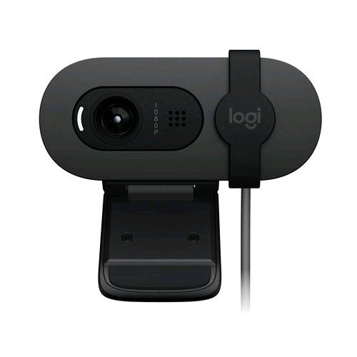 LOGITECH VC LOGITECH BRIO 105 - WEBCAM - COLORE - 2 MP - 1920 X 1080 - 720P, 1080P - AUDIO - CABLATA - USB