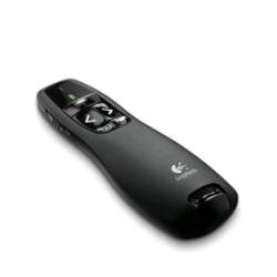 LOGITECH WIRELESS PRESENTER R400 DISPOSITIVO PER PRESENTAZIONI MINIRICEVITORE SENZA FILI DUE BATTERIE AAA