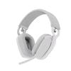 LOGITECH ZONE VIBE 100 CUFFIE WIRELESS OVER-EAR LEGGERE CON MICROFONO CON ELIMINAZIONE DEL RUMORE AURICOLARE BLUETOOTH MULTIPOINT COMPATIBILE CON TEAMS GOOGLE MEET ZOOM MAC PC BIANCO