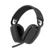 LOGITECH ZONE VIBE 100 CUFFIE WIRELESS OVER-EAR LEGGERE CON MICROFONO CON ELIMINAZIONE DEL RUMORE AURICOLARE BLUETOOTH MULTIPOINT COMPATIBILE CON TEAMS GOOGLE MEET ZOOM MAC PC GRAFITE