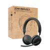 LOGITECH ZONE WIRELESS 2 CUFFIE SOVRAURALI CON MICROFONO CON/SENZA CAVO INTERFACCIA USB TYPE-C/BLUETOOTH OTTIMALE PER UNIFIED COMMUNICATIONS GRAFITE