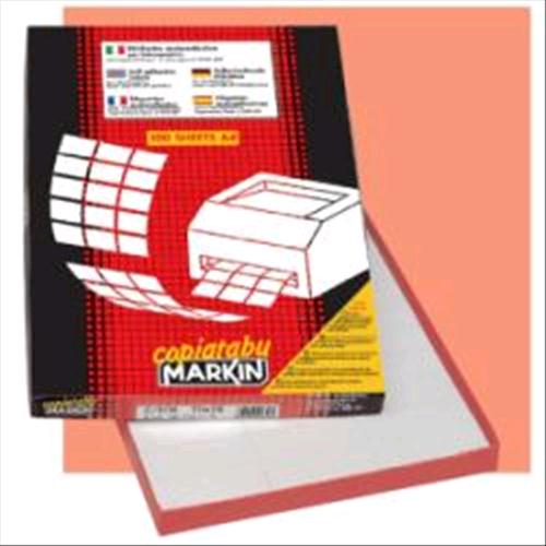 MARKIN 210A467 ETICHETTE AUTOADESIVE BIANCHE 190 x 38mm 150 gr/mq CONF 700 ETICHETTE