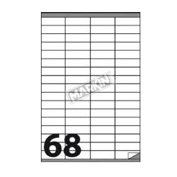 MARKIN ETICHETTE ADESIVE 52X16.9 mm BIANCO CONF 6800 Pz.
