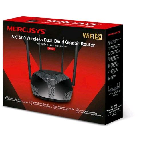 Mercusys MR60X — router Wi-Fi 6 AX1500