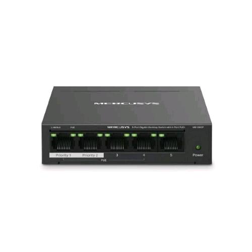 Mercusys MS105GP — switch Gigabit PoE+