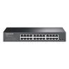MERCUSYS MS124GS SWTICH NON GESTITO 24 PORTE GIGABIT ETHERNET (10/100/1000) IN ACCIAIO DESKTOP MONTABILE A RACK NERO