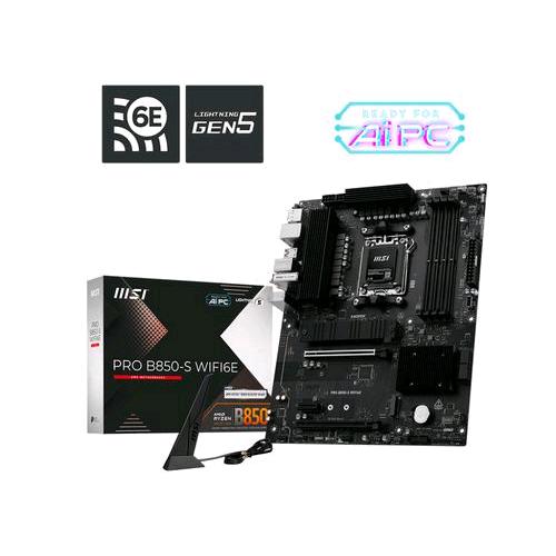 MSI PRO B850-S WI-FI 6E SCHEDA MADRE AMD B850 SOCKET AM5 ATX