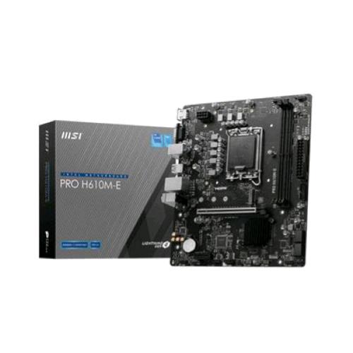 MSI PRO H610M-E SCHEDA MADRE FORM MICRO ATX CHIPSET INTEL H610 SOCKET LGA 1700