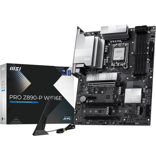 MSI PRO Z890-P WI-FI 6E SCHEDA MADRE LGA1851 4 x DDR5 ATX