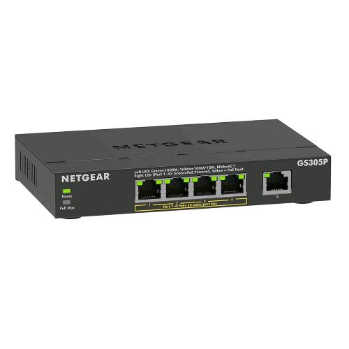 NETGEAR GS305Pv3, switch di rete