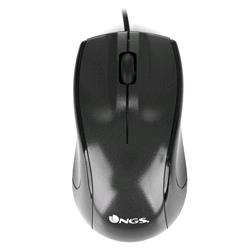NGS Mist – mouse ottico USB 1000 DPI nero