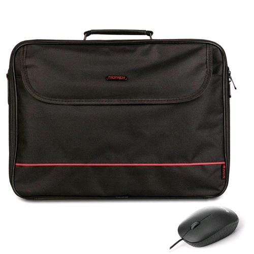 NGS Bureau Kit – borsa per notebook con mouse USB 1000 DPI