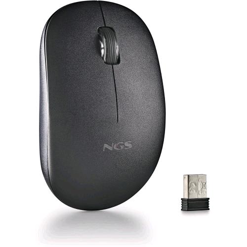 NGS Fog Pro Black – mouse wireless silenzioso 1000 DPI