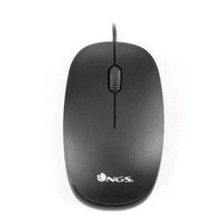 NGS Flame – mouse ottico USB 1000 DPI nero