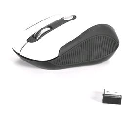 NGS Haze White – mouse wireless 800/1600 DPI bianco