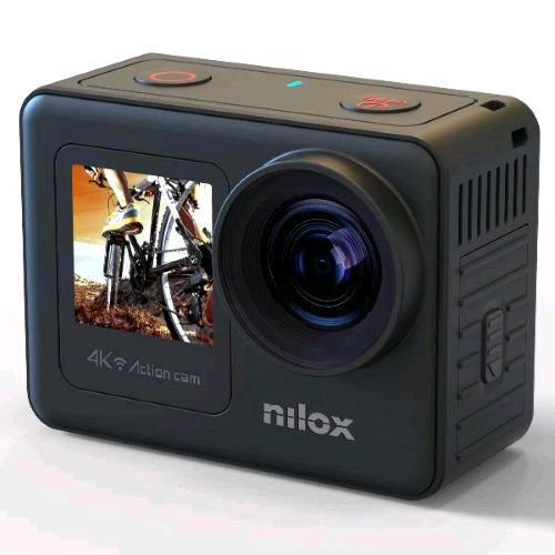 NILOX 4K DIVE VIDEOCAMERA SPORTIVA WATERPROOF FINO A 10 MT HD 4K 20 MP DISPLAY 2" TOUCH SCREEN REMOTE CONTROL