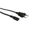 NILOX CAVO ALIMENTAZIONE DA CEI 23-16/VII (Italiana - 16A/250V) MASCHIO A IEC C7 FEMMINA 5 MT NERO