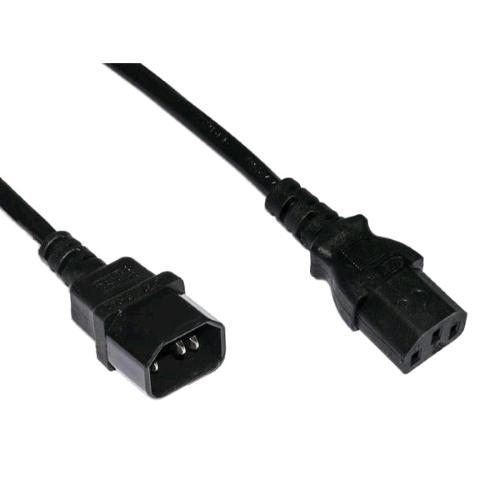 LINK CAVO ALIMENTAZIONE IEC IEC C14 MASCHIO - IEC C13 FEMMINA 3 MT NERO