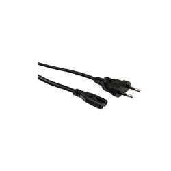 NILOX CAVO ALIMENTAZIONE IEC-C7/SPINA ITA 2 POLI 10A / 250V 1,8 M NERO