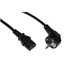 LINK CAVO ALIMENTAZIONE SPINA SCHUKO ANGOLATA 90 GRADI MASCHIO A IEC 320 C13 1.8 MT NERO
