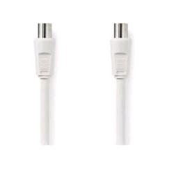 NILOX CAVO ANTENNA COASSIALE IEC 169-2 MASCHIO/FEMMINA 10 MT BIANCO