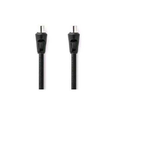 NILOX CAVO ANTENNA COASSIALE IEC 169-2 MASCHIO/FEMMINA 5 MT NERO