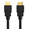NILOX CAVO HDMI 1.4 CON ETHERNET 4K 30Hz 19 PIN CONTATTI DORATI MASCHIO/MASCHIO SUPPORTO AUDIO RETURN CHANNEL 5 MT NERO
