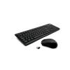 NILOX CT20 TASTIERA E MOUSE WIRELESS CON RICEVITORE USB 1.000 DPI NERO