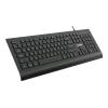 NILOX KEYBOARD TASTIERA USB 105 TASTI BASSO PROFILO + 12 TASTI MULTIMEDIALI CAVO 1.5 MT LAYOUT ITALIANO NERO