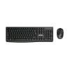 NILOX KIT TASTIERA 12 TASTI MULTIMEDIALI WIRELESS LAYOUT ITALIANO + MOUSE OTTICO WIRELESS 3 TASTI 1600 DPI NERO