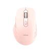 NILOX MOUSE OTTICO EGONOMICO SILENZIOSO DUAL WIRELESS BLUETOOTH + WIRELESS 6 PULSANTI 1.600 DPI ROSA CONFETTO