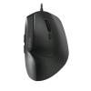 NILOX MOUSE OTTICO VERTICALE USB 6 PULSANTI 3600 DPI REGOLABILI CAVO 1.6 MT NERO