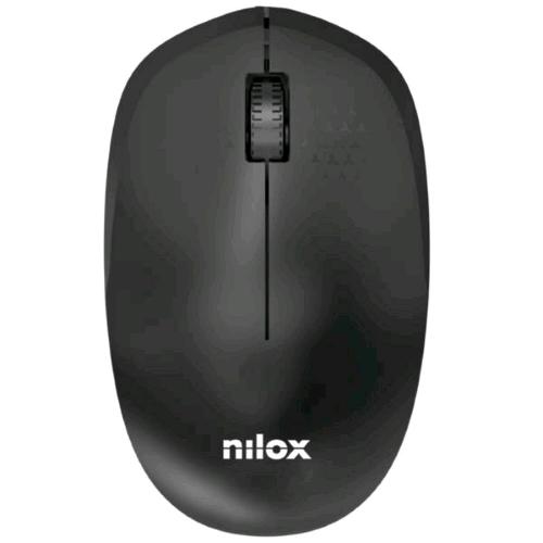 NILOX MOUSE OTTICO WIRELESS CON NANO RICEVITORE 3 PULSANTI 1.000 DPI NERO