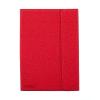 NILOX NXFB002 CUSTODIA UNIVERSALE A FONDINA PER TABLET 9.7" A 10.5" CON CHIUSURA MAGNETICA ROSSA