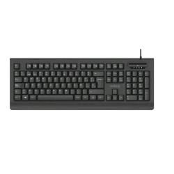 NILOX NXKDNIE001TASTIERA USB 105 TASTI CON LETTORE DI SMART CARD INTEGRATO LAYOUT ITALIANO NERO