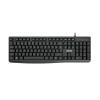 NILOX TASTIERA ERGONIMICA USB 105 TASTI 12 TASTI MULTIMEDIALI LAYOUT ITALIANO CAVO 1.5 MT NERO