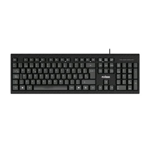 NILOX TASTIERA USB 2.0 LAYOUT ITALIANO CAVO 1.5 MT NERO
