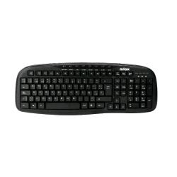 NILOX TASTIERA USB CON TASTI FUNZIONE STANDARD E TASTI MULTIMEDIALI NERO