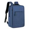 NILOX TECH ZAINO PER NOTEBOOK DA 15.6" IN POLIESTERE 3 SCOMPARTI TASCA FRONTALE AZZURRO
