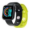 Nilox TrailBand 1,44″, nero con cinturino aggiuntivo giallo lime
