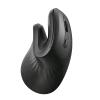 NILOX VERTICAL MOUSE VERTICALE ERGONOMICO CLICK SILENZIOSO 6 PULSANTI 3.200 DPI REGOLABILI NERO