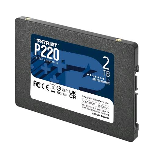 Patriot P220 2 TB — SSD 2,5 pollici SATA III 6 Gb/s
