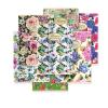 PIGNA FLOWERS QUADERNO COLLATO 80GR 210X297 mm A4 RIGHE OC COLORI ASSORTITI CONF 10 Pz.
