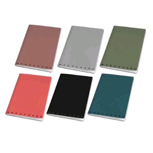 PIGNA MAXI MONOCROMO PLUS QUADERNO PUNTO METALLICO 80 GR 46 FOGLI A QUADRETTI 5M COLORI ASSORTITI CONF 6 Pz.