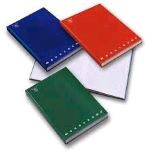 PIGNA MONOCROMO QUADERNO CARTONATO 80 GR A5 62 FOGLI A QUADRETTI 4M COLORI ASSORTITI CONF 5 Pz.