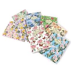 PIGNA NATURE FLOWER QUADERNI A4 80 GR QUADRETTI 4M 40 FOGLI COLORI ASSORTITI CONF 10 Pz.